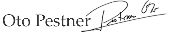 Oto Pestner | Uradna stran | Official website Logo